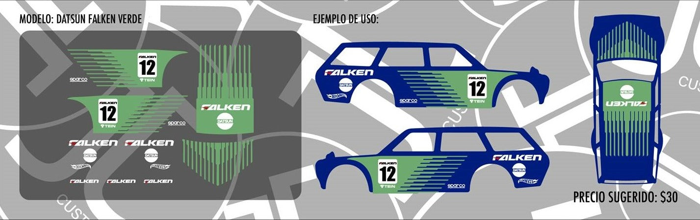 Datsun Falken Verde