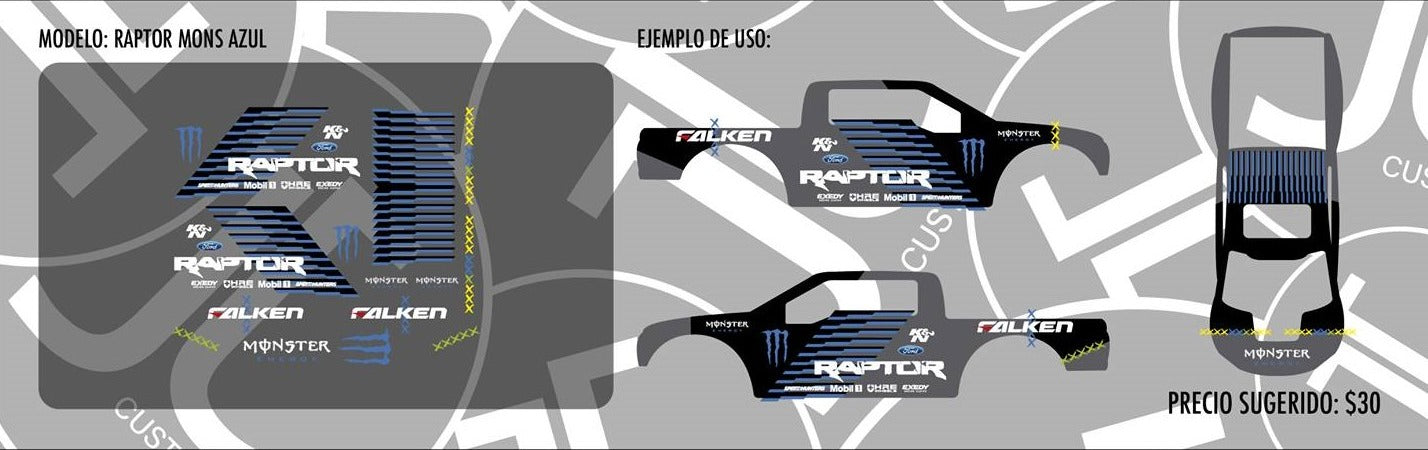 Raptor Mons Azul