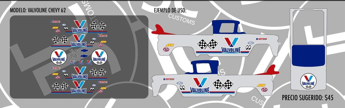 Valvoline chevy 62