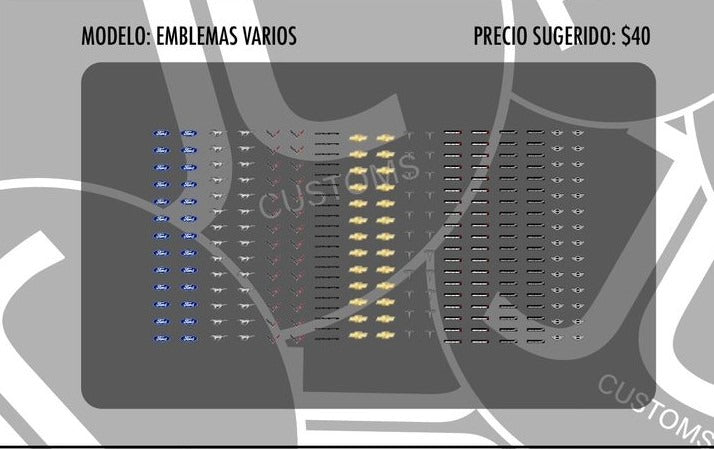 Emblemas Varios