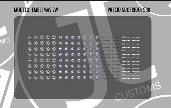 Emblemas VW
