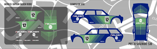 Datsun Falken Verde