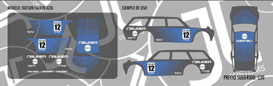Datsun Falken Azul