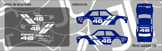 Bre datsun blanco