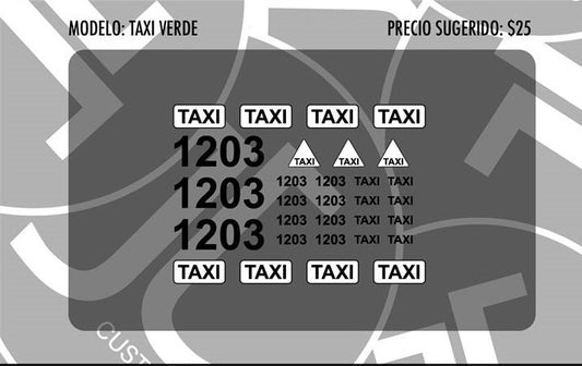 Taxi verde