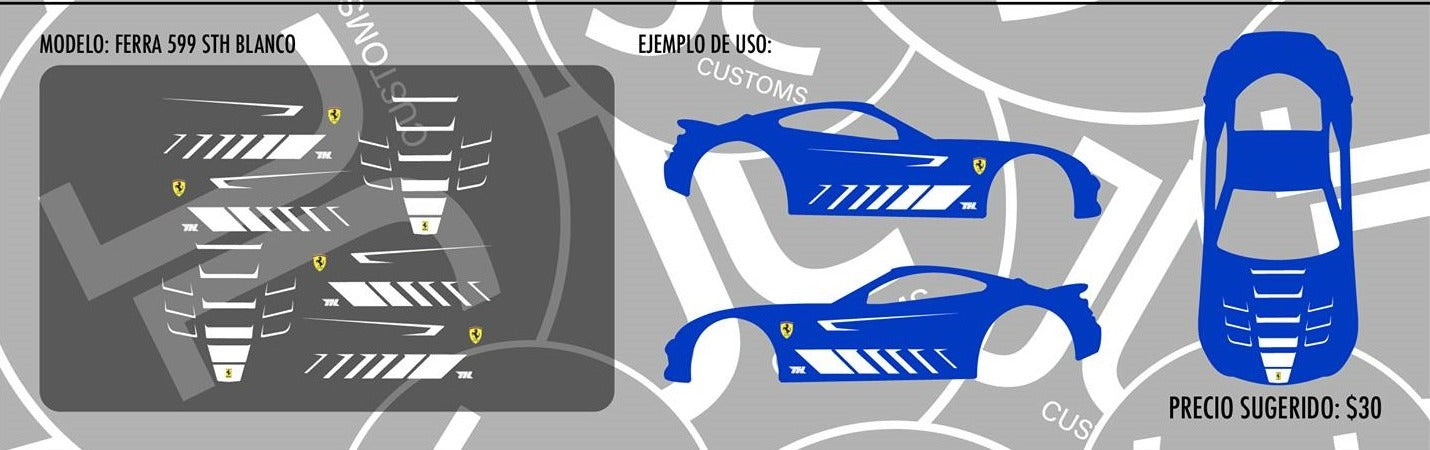 Ferra 599 STH Blanco