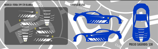 Ferra 599 STH Blanco