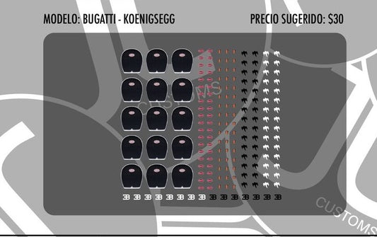 Bugatti - Koenigsegg
