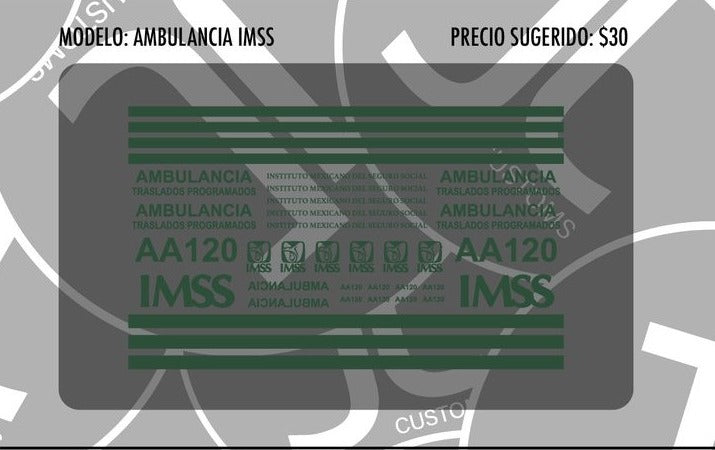 Ambulancia IMSS