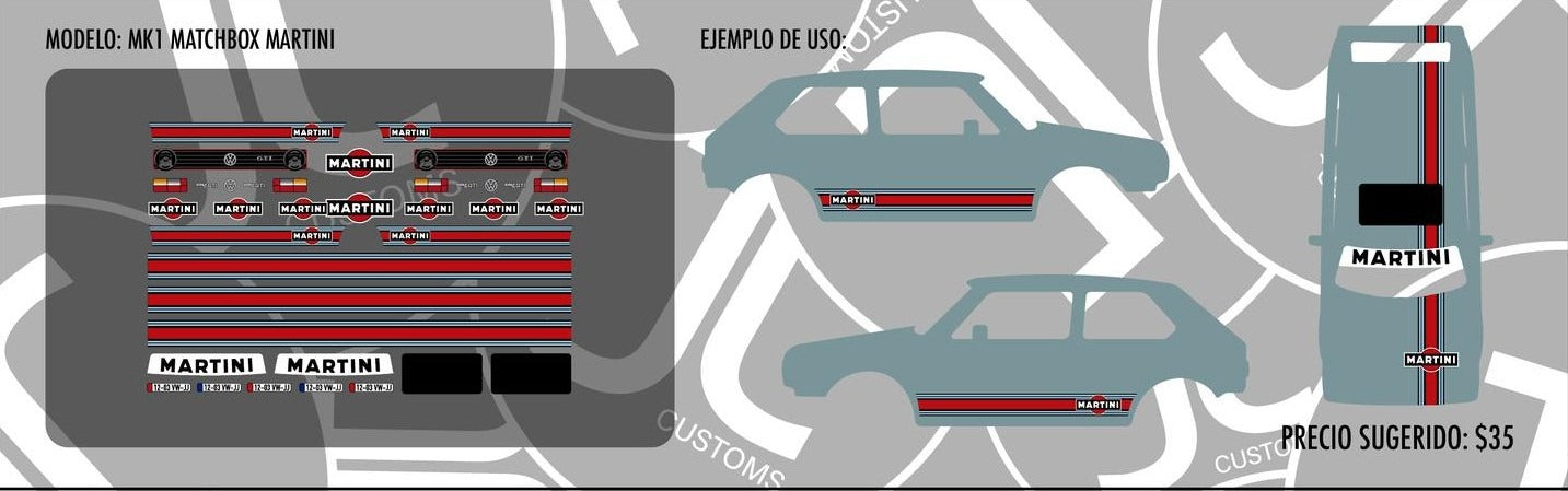 MK1 Matchbox Martini