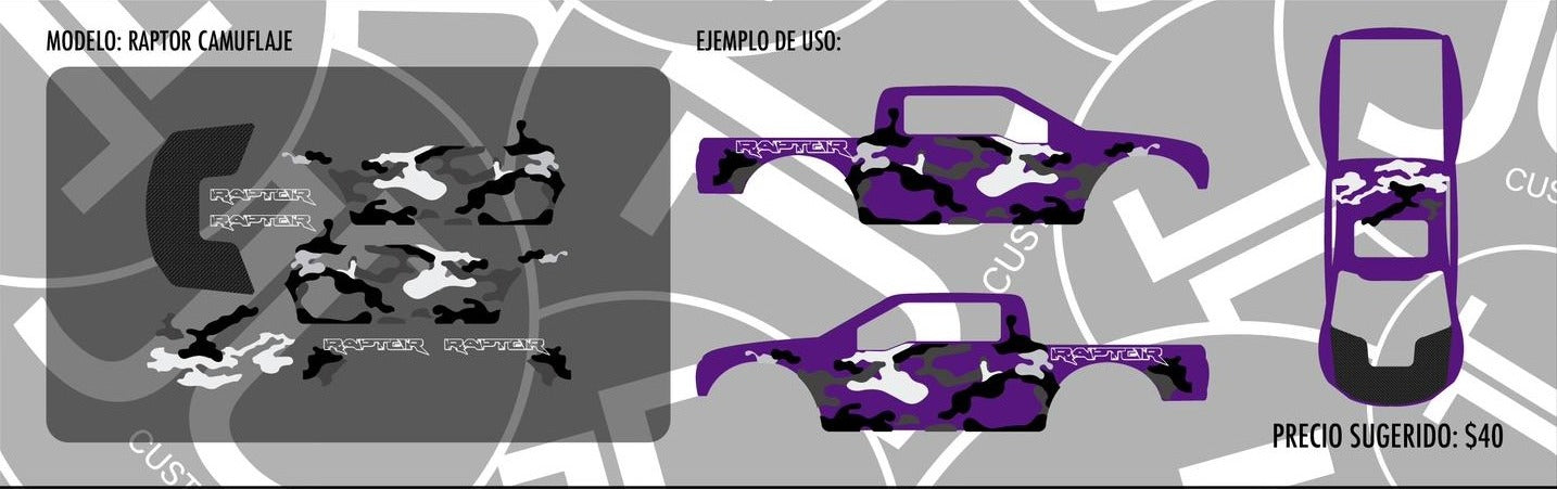 Raptor Camuflaje