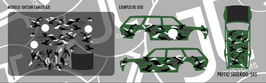 Datsun Camuflaje