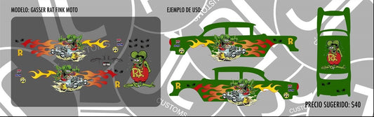 Gasser Rat Fink Moto