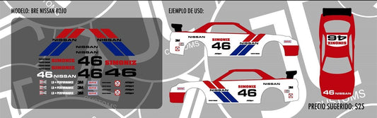 Bre Nissan Rojo