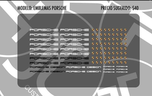 Emblemas Porsche