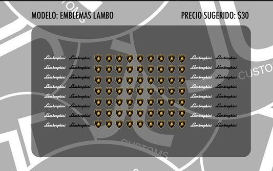 Emblemas Lambo