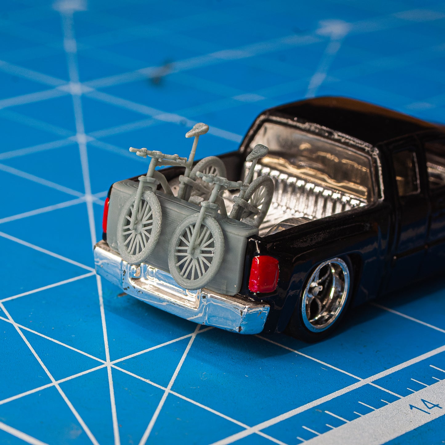 Par de bicicletas Inclinadas