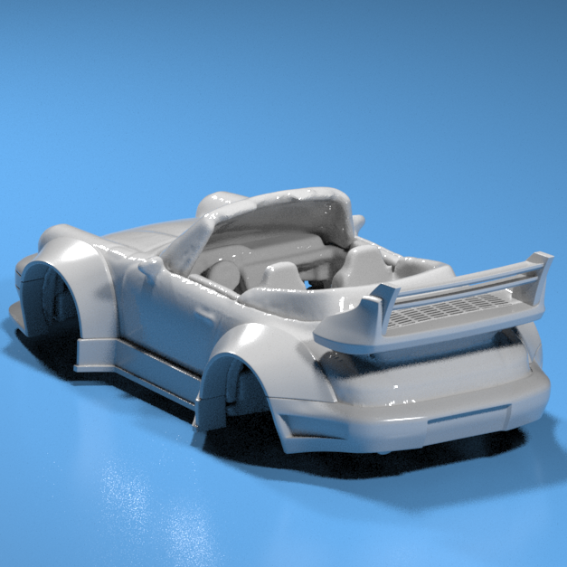 Porsche 911 Turbo Cabriolet RWB