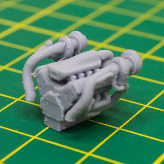 Motor V8 Turbocargado