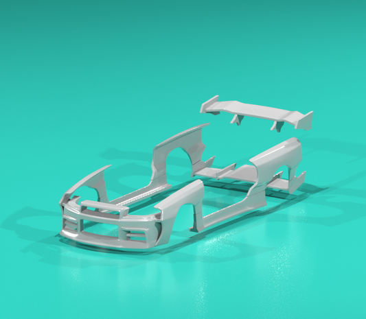 Body kit Skyline GT-R R34 Fatboy